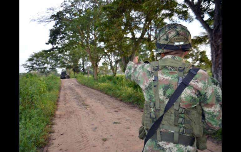 'Timocheko' aseguró que los militares se adentraron en la zona de preagrupamiento lo que puso 'en extrema tensión' el cese el fuego. AFP / ARCHIVO