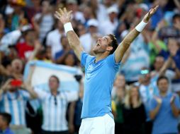 ''Delpo'' corona una campaña brillante que comenzó en el puesto 1041 de la clasificación mundial, y que terminó en el lugar 38. TWITTER / @delpotrojuan