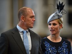 Zara Phillips es la hija mayor de la princesa Ana y está casada con el ex jugador de rugby, MikeTindal. AFP / B. Stansall