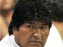 Morales hizo el anuncio mediante una conferencia de prensa en la ciudad de Cochabamba  y especificó quienes son los beneficiarios. AFP / ARCHIVO