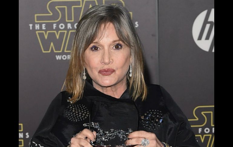 Carrie Fisher está confirmada para participar en 'Star Wars: Episodio VIII'. AFP / ARCHIVO