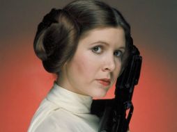 La actriz participó en cuatro películas de 'Star Wars' como Leia Organa. ESPECIAL / Lucasfilm