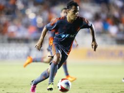 Omar Bravo tuvo una actuación discreta con el RailHawks. MEXSPORT / A. Mead