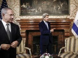 En junio pasado, Netanyahu y Kerry se reunieron en Italia; sus expresiones delataban desde entonces dificultades de entendimiento. EFE / G. Lami