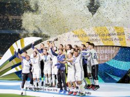 El club Merengue, con la participación de los jugadores, ganó el ''Mundialito'' de Japón. MEXSPORT / ARCHIVO