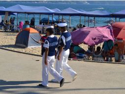 Los tres niveles de gobierno montaron un dispositivo de atención médica a lo largo de la autopista Cuernavaca-Acapulco. NTX / ESPECIAL