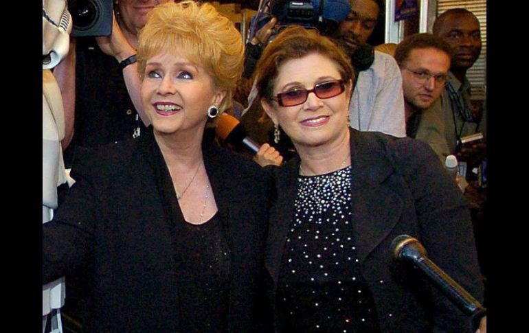 Carrie Fisher falleció el pasado martes y su madre Debbie Reynolds murió un día después. EFE / ARCHIVO