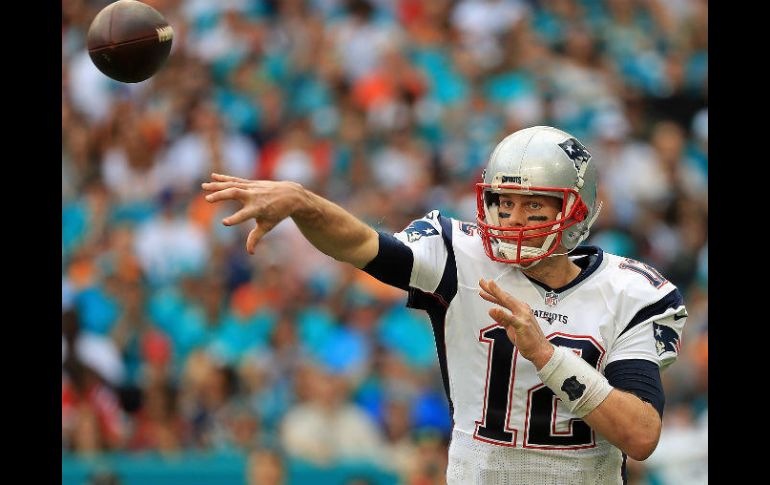 Brady conectó 25 de sus 33 pases sin pérdidas de balón. AFP / M. Ehrmann