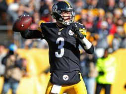 Landry Jones guió a Pittsburgh en una serie de 75 yardas en nueve jugadas. AFP / J. Aller