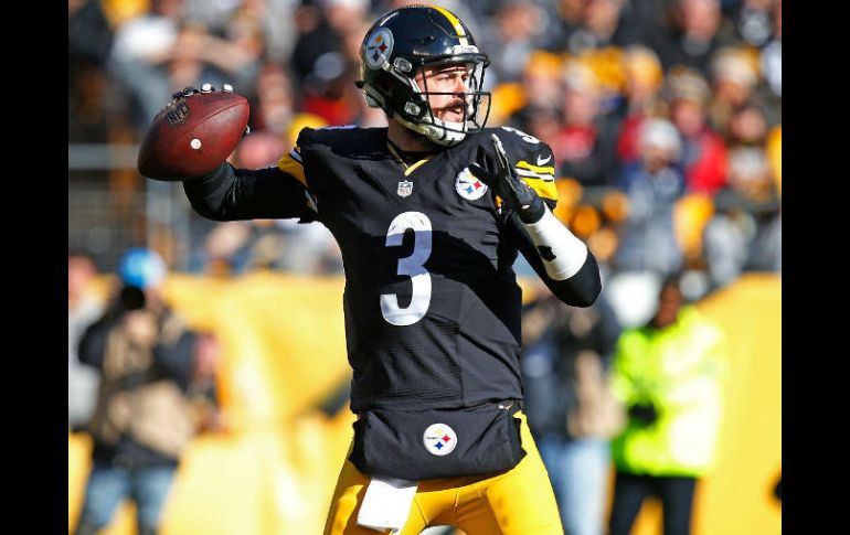 Landry Jones guió a Pittsburgh en una serie de 75 yardas en nueve jugadas. AFP / J. Aller