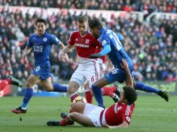 Leicester, actual campeón del torneo, se mantiene en el sitio 14 general. AP / R. Sellers