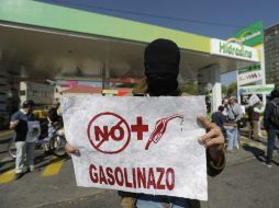 Las protestas en contra de la alza de la gasolina continúan. SUN / I. Stephens