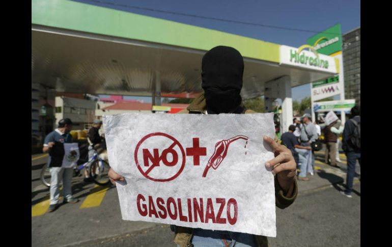 Las protestas en contra de la alza de la gasolina continúan. SUN / I. Stephens