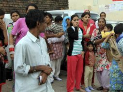 ''Fue terrible, el terremoto duró como un minuto y medio'', dijo un residente de Dhalai en Kamalpur. EFE / ARCHIVO