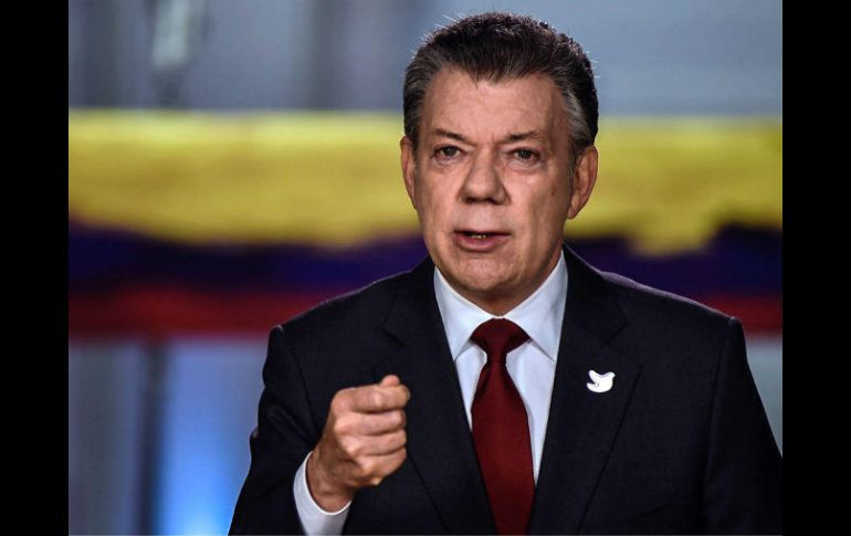 Juan Manuel Santos refirió en su Twitter, que 'Colombia no quiere hablar de secuestro nunca más'. AFP / ARCHIVO