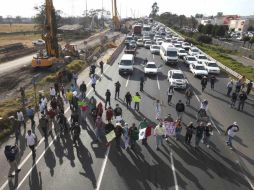 Por cuarto día consecutivo, se registran movilizaciones en contra del gasolinazo. SUN / J. Alvarado