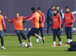 El Barcelona se presenta con la única duda en la portería tras la lesión de Jasper Cillessen. EFE / A. García