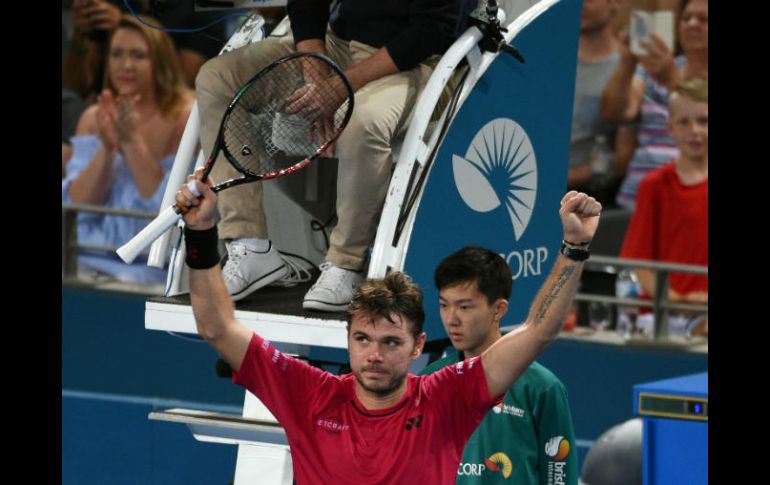 Tras este resultado, el suizo enfrentará en la ronda de cuartos de final al británico Kyle Edmund. AFP / S. Khan