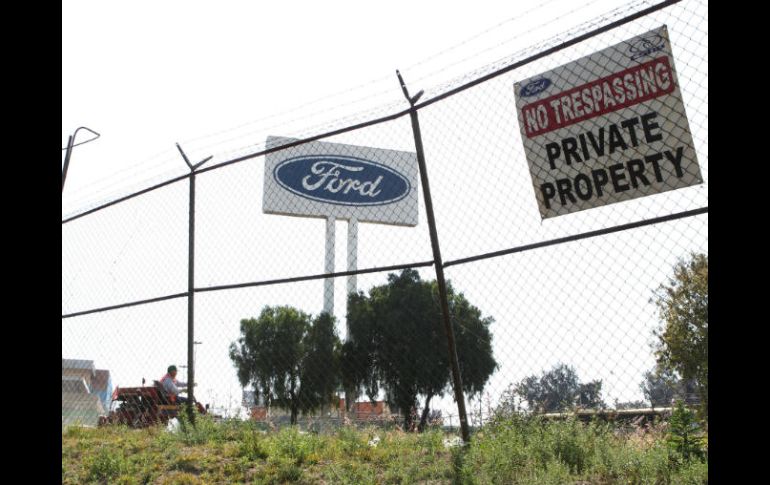 Ford canceló una inversión de mil 600 MDD para la construcción de una nueva planta en SLP. EFE / M. Guzmán