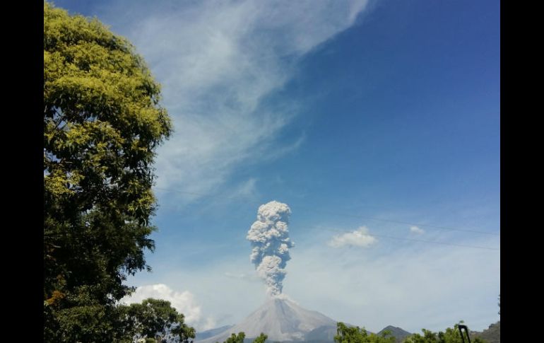 En los últimos días, el Volcán El Colima, ubicado entre los límites de esa entidad y Jalisco, ha registrado una serie de exhalaciones. EL INFORMADOR / O. Álvarez