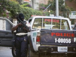 Philipe fue arrestado por agentes de la Policía Nacional Haitiana cuando salía de una estación radial. AP / D. Nalio