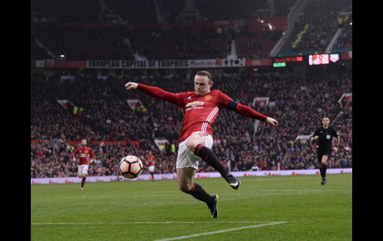 Rooney es el máximo goleador del Manchester United en la Copa de Europa con 38 goles, y de la Selección inglesa con 53 anotaciones. AFP / O. Scarff