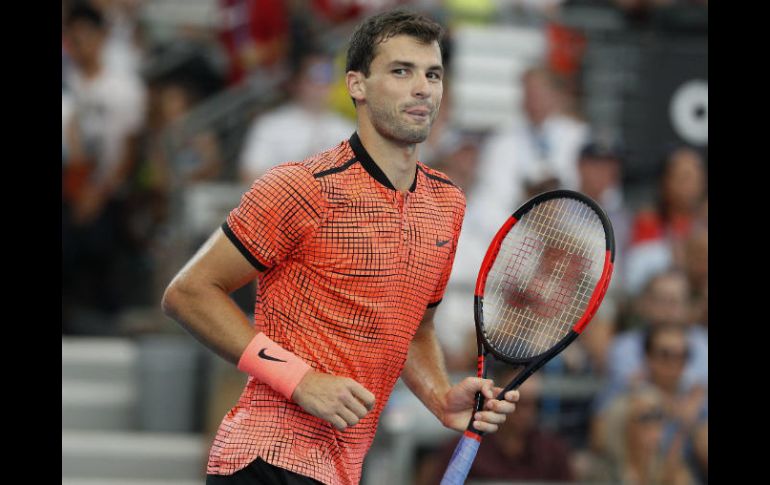 Nishikori y Dimitrov (foto) disputarán la final en busca de su 12 y quinto título respectivamente en su carrera en la ATP. EFE / D. Hunt