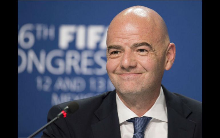 El presidente de la FIFA lucha desde el inicio de su mandato por modificar el formato del Mundial y sus eliminatorias. MEXSPORT / ARCHIVO