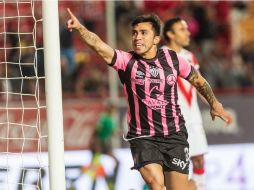 El chileno Puch, del Necaxa, anotó nueve goles durante el Apertura 2016. MEXSPORT / ARCHIVO