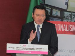 Osorio Chong afirma que los tres órdenes de gobierno trabajan para prevenir y sancionar hechos como los registrados la semana pasada. NTX / G. Granados