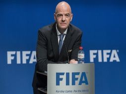 'El futbol se ha convertido en un deporte completamente global', sostuvo Infantino. AP / E. Leanza