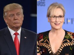 Después de su discurso, Trump tomó Twitter para atacar a Streep, dijo que ella es una de las actrices más 'sobrevaloradas'. AFP / ARCHIVO