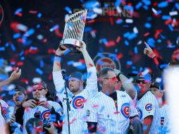 Los Cachorros vencieron a los Indios de Cleveland en la Serie Mundial, para poner fin a una sequía de 108 años sin un título. TWITTER / @Cubs