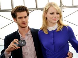 Aunque terminaron su romance a finales de 2015, Andrew Garfield y Emma Stone siguen siendo amigos. AP / ARCHIVO