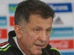 El técnico de la selección de México, el colombiano Juan Carlos Osorio, dejó en claro que la prioridad será la Copa Confederaciones. TWITTER / @miseleccionmx