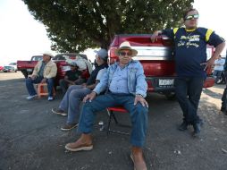 En el aeropuerto se encuentra un plantón de los propietarios de tierra. EL INFORMADOR / R. Tamayo