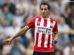 Andrés Guardado podrá jugar este fin de semana, mientras que Héctor Moreno está en duda debido a molestias. ESPECIAL / psv.nl