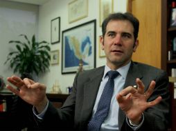 Lorenzo Córdova informó que la aprobación del acuerdo contribuye a fortalecer el ejercicio libre del sufragio en los comicios locales. SUN / G. García