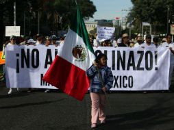 Respecto a las marchas, Robles Ortega invita a la ciudadanía a manifestarse pacíficamente. EL INFORMADOR / R. Tamayo