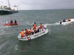 Los servicios de rescate permanecen en la región en busca de los marineros desaparecidos en el siniestro. EFE / ARCHIVO