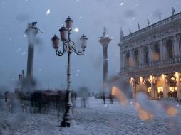 Las nevadas se han extendido del sur al norte del país, tocando el nivel del mar en regiones como Calabria, Puglia y Sicilia. AFP / F. Xavier