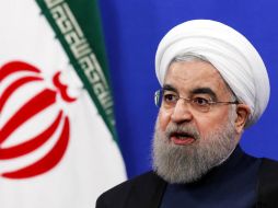 ''Ha sido aprobado por la ONU y se ha convertido en documento internacional'', dijo Rohani un año después de su entrada en vigor. AFP / A. Kenare