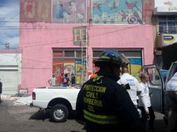 El hombre sufre quemaduras en el 35% de su cuerpo y consideran que se encuentra grave por el daño. interno que pudo sufrir. ESPECIAL / PC y Bomberos Guadalajara