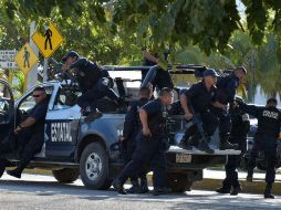 El mandatario mencionó que el ataque armado de grupos criminales es consecuencia del combate a la impunidad y corrupción. EFE / A. Cupul