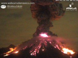 Exhortan a la población a tomar precauciones y permanecer atentos a la información oficial. TWITTER / @webcamsdemexico