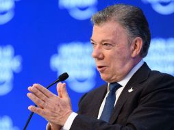 Santos anuncia el acuerdo para liberar al ex diputado Odín Sánchez, secuestrado desde abril de 2016. AFP / F. Coffrini