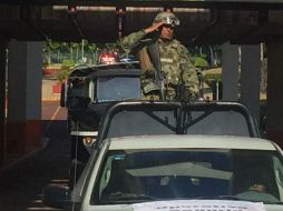 Tras los choques a tiros se activó la alerta entre personal militar y las policías de Michoacán y Federal. NTX / ARCHIVO