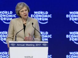 May insiste en que el pueblo británico no quiso expresar su rechazo a los europeos sino de tomar decisiones por ellos mismos. AFP / F. Coffrini