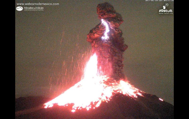 Gobernación invita a no difundir rumores, así como consultar sólo a fuentes oficiales para informarse de las condiciones en el lugar. TWITTER / @webcamsdemexico