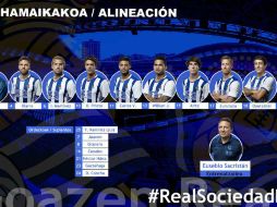 La lesión del 'Bombardero' causó inquietud en el cuerpo técnico de la Real Sociedad. TWITTER / @RealSociedad